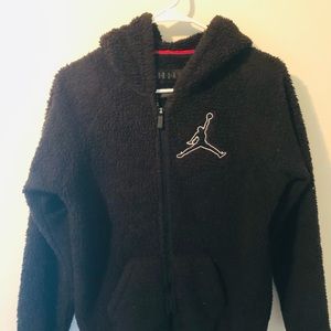 Boys Jordan size L fluffy jacket